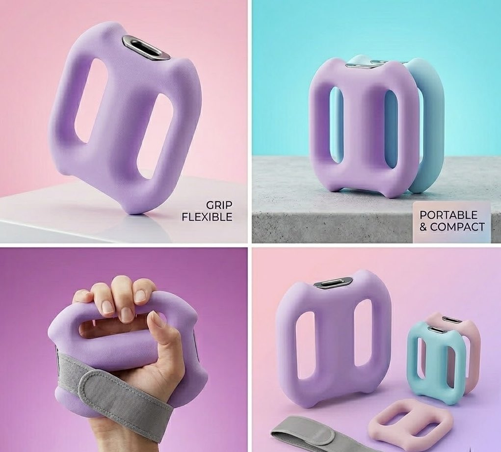 CalmMuscle Double-Ring Massager